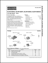 ISL9R1560S3S Datasheet