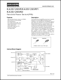 KA3S1265RF Datasheet