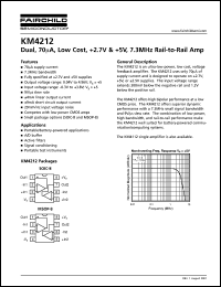 KM4212 Datasheet