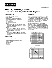 KM4470 Datasheet