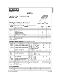 KSC5054 Datasheet
