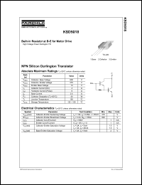 KSD5018 Datasheet