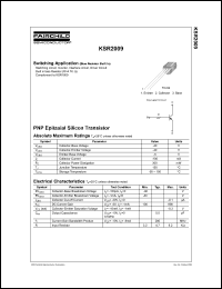 KSR2009 Datasheet