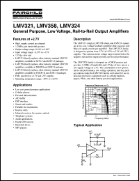 LMV321 Datasheet