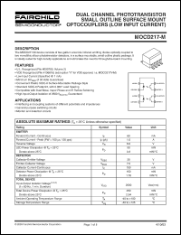 MOCD217-M Datasheet