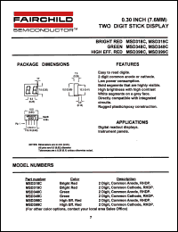 MSD398C Datasheet