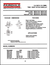 MSD4110C Datasheet