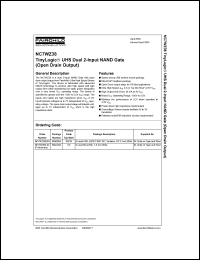 NC7WZ38 Datasheet