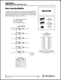 MC10195P Datasheet