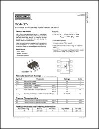 SI3443DV Datasheet