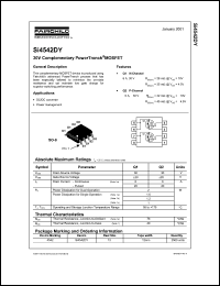 SI4542DY Datasheet