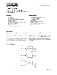 TMC1203X50 Datasheet