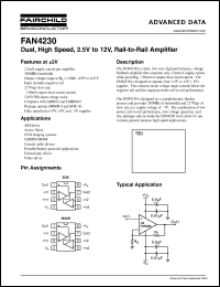 FAN4230 Datasheet