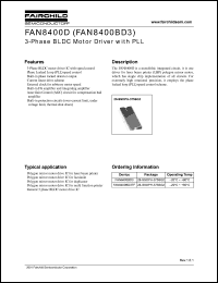 FAN8400BD3 Datasheet