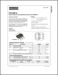 FDC3601N Datasheet