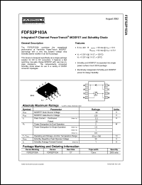 FDFS2P103A Datasheet