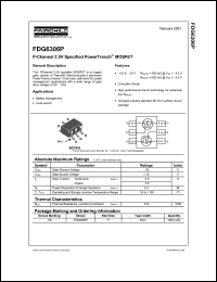 FDG6306P Datasheet