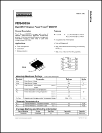 FDS4935A Datasheet