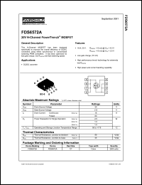 FDS6572A Datasheet