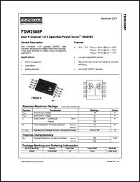 FDW2508P Datasheet