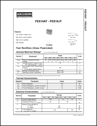 FES16BTR Datasheet