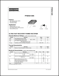 FFB05U120S Datasheet
