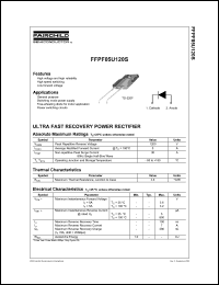 FFPF05U120S Datasheet