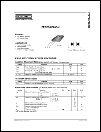 FFPF06F20DN Datasheet