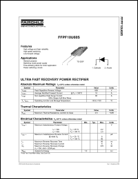 FFPF10U60S Datasheet