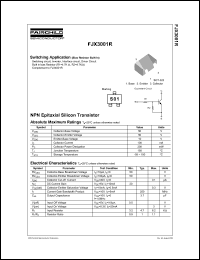 FJX3001R Datasheet