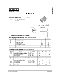 FJX3007R Datasheet