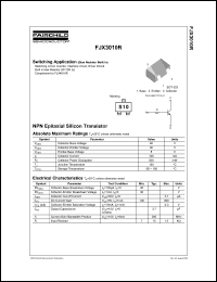 FJX3010R Datasheet