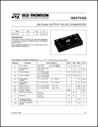 GS2T5-D5 Datasheet