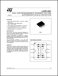 LCDP1521 Datasheet