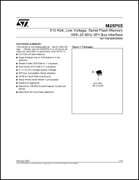 M25P05-V Datasheet