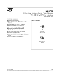 M25P80 Datasheet
