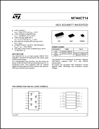 M74HCT14M1R Datasheet
