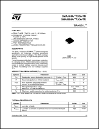 SMAJ6-5A-TR Datasheet