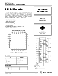 MC10E155FNR2 Datasheet
