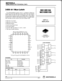 MC10E156FN Datasheet