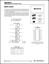 MC10175L Datasheet