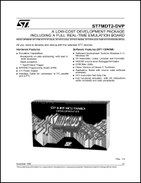 ST7MDT2-DVP-DS Datasheet