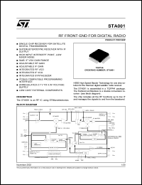 STA001 Datasheet