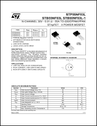 STB55NF03L-1 Datasheet