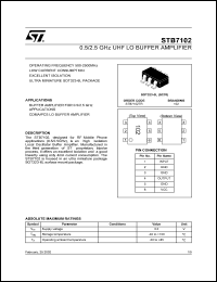 STB7102 Datasheet
