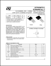 STB85NF3LL-1 Datasheet