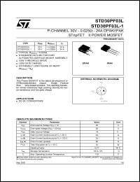 STD30PF03L Datasheet