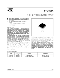 STM7E1A Datasheet