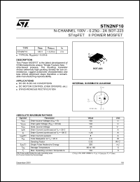 STN2NF10 Datasheet