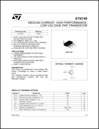 STN749 Datasheet
